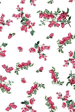 小碎花印花华亿平台图片