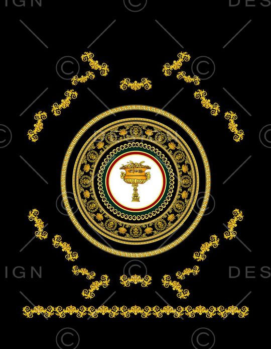 几何印花华亿平台图片