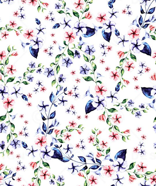 郁金香印花华亿平台图片