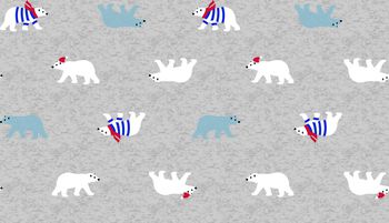 卡通动物印花华亿平台图片