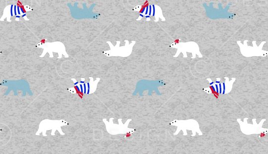 卡通动物印花华亿平台图片