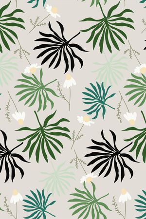 植物印花华亿平台图片