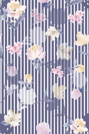 连衣裙印花华亿平台图片