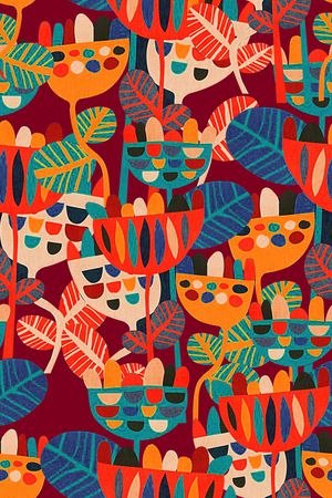 简约印花华亿平台图片