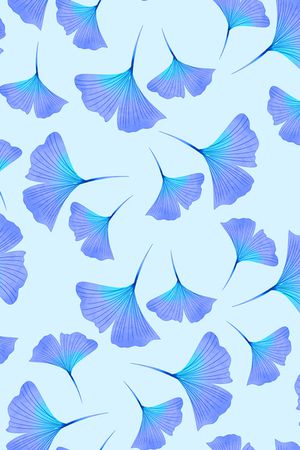 银杏叶子印花华亿平台图片