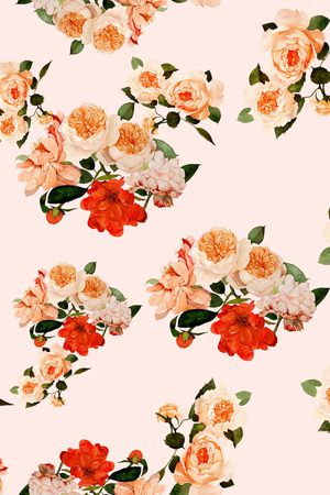 牡丹印花华亿平台图片