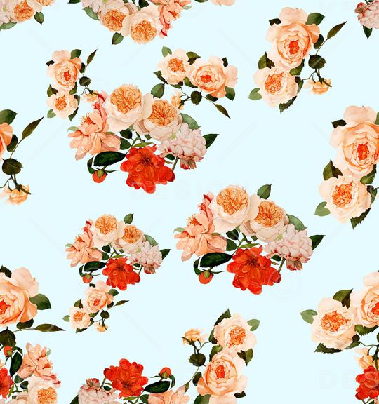 郁金香印花华亿平台图片