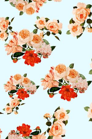 郁金香印花华亿平台图片