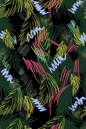 抽象印花华亿平台图片