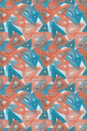 三角形印花华亿平台图片