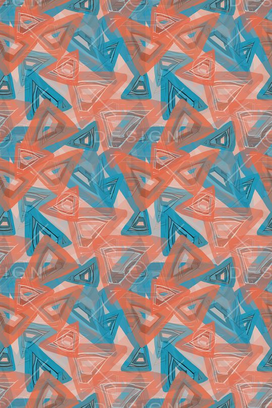 三角形印花华亿平台图片