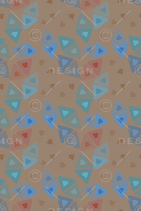 三角形印花华亿平台图片