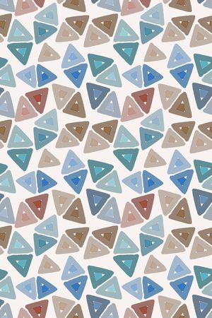 三角形印花华亿平台图片