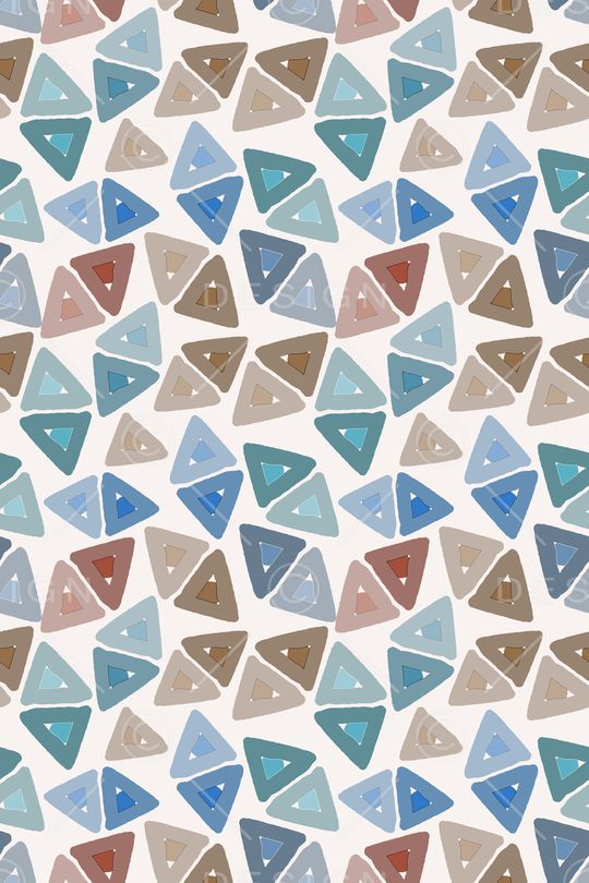 三角形印花华亿平台图片