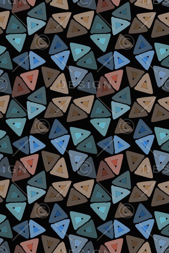 三角形印花华亿平台图片