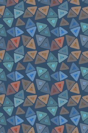 三角形印花华亿平台图片