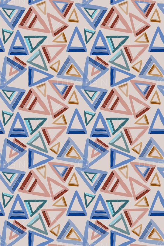 三角形印花华亿平台图片