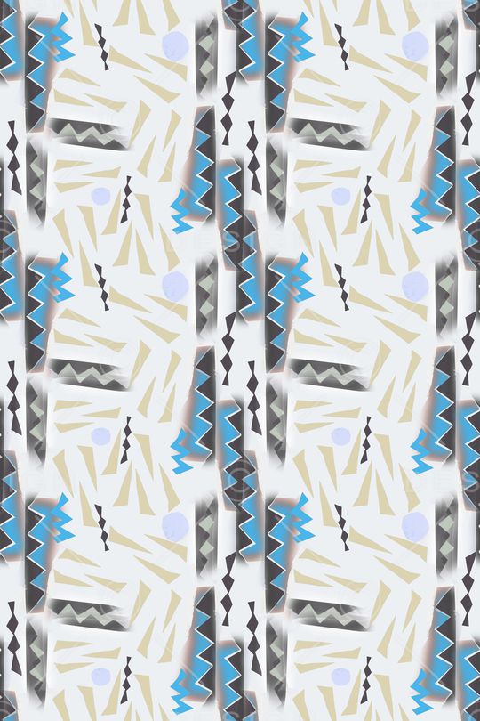 三角形印花华亿平台图片