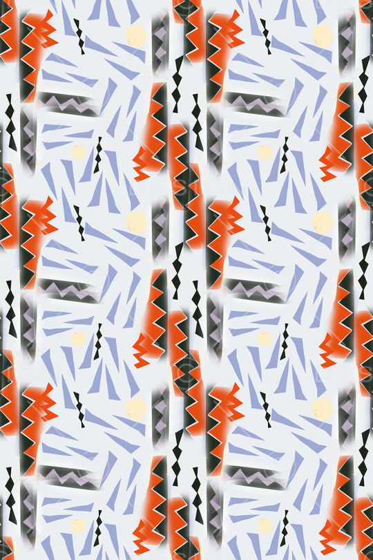 三角形印花华亿平台图片