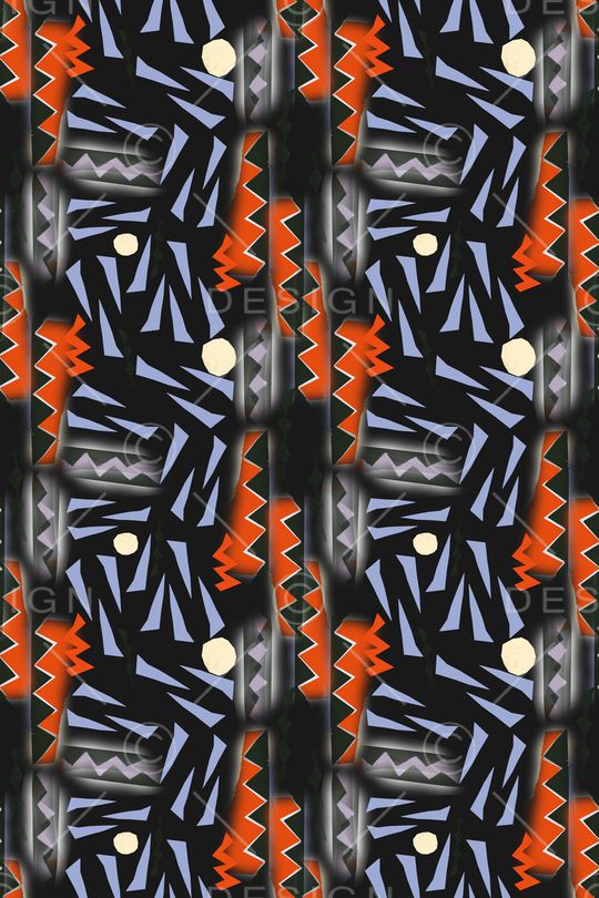 三角形印花华亿平台图片