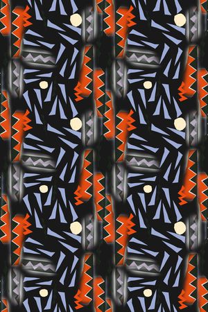 三角形印花华亿平台图片