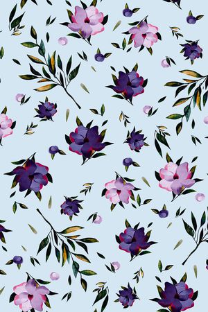 小碎花印花华亿平台图片