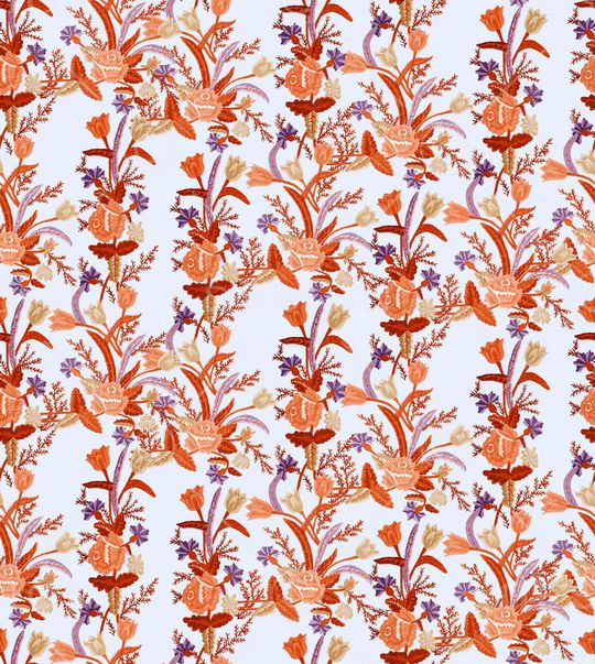 小碎花印花华亿平台图片