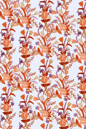 小碎花印花华亿平台图片