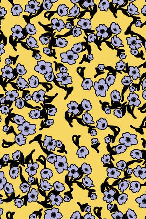 小碎花印花华亿平台图片