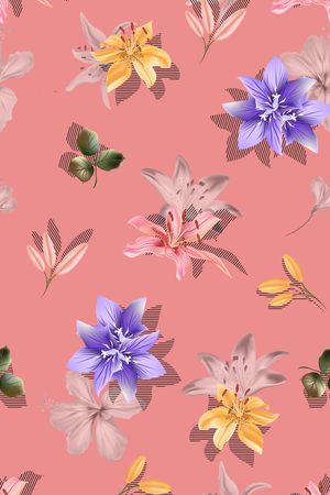 几何印花华亿平台图片