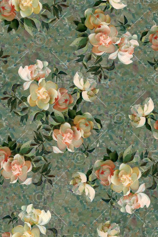 植物印花华亿平台图片