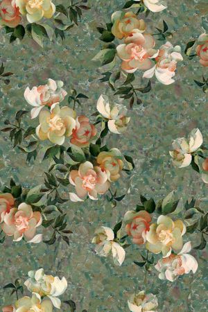 植物印花华亿平台图片