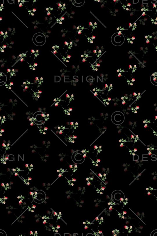 小碎花印花华亿平台图片