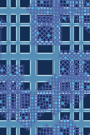 几何印花华亿平台图片