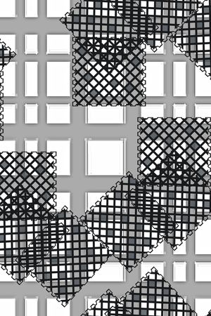 几何印花华亿平台图片