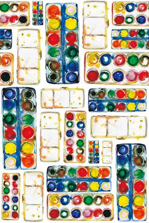 水墨风印花华亿平台图片