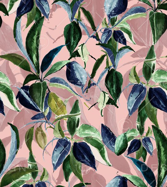 吊兰印花华亿平台图片