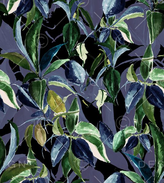 吊兰印花华亿平台图片