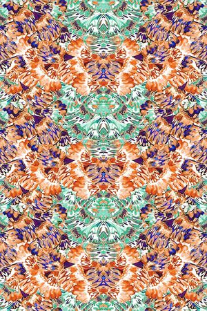 复古印花华亿平台图片