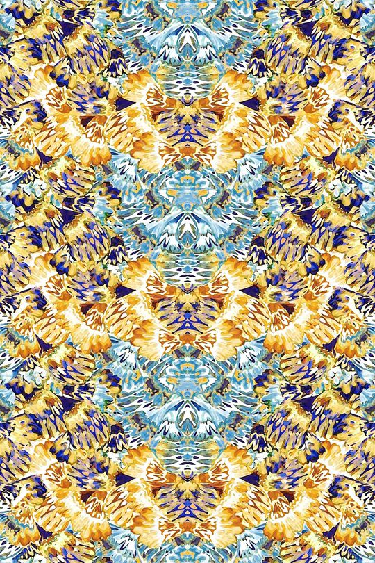 复古印花华亿平台图片