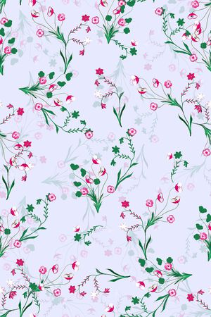 小碎花印花华亿平台图片