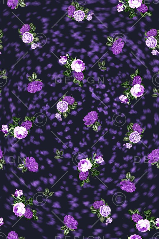 小碎花印花华亿平台图片