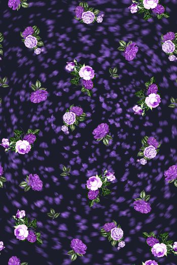 小碎花印花华亿平台图片