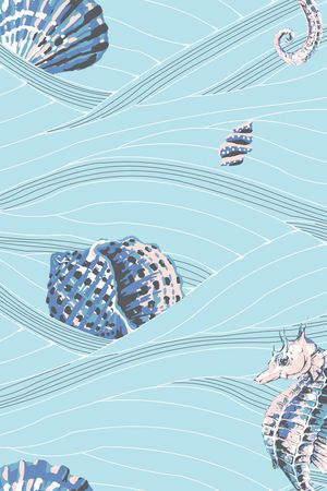 黑底花卉印花华亿平台图片