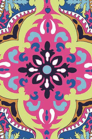 黑底花卉印花华亿平台图片