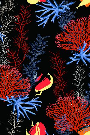 美人鱼印花华亿平台图片