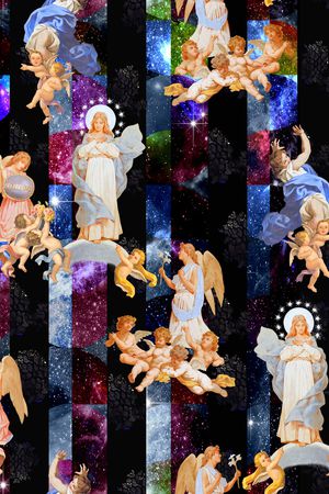 人物印花华亿平台图片