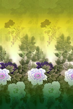 定位花印花华亿平台图片