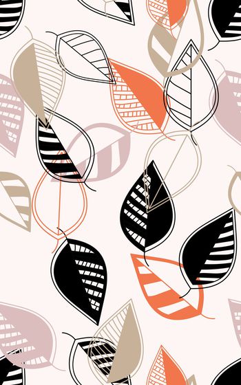 绿植树叶印花华亿平台图片