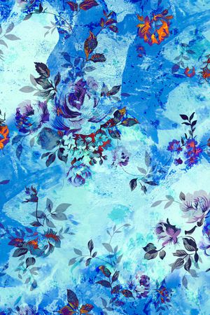 清爽印花华亿平台图片